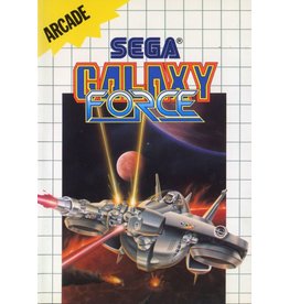 Sega Master System Galaxy Force (Boxed, No Manual, Damaged Label)