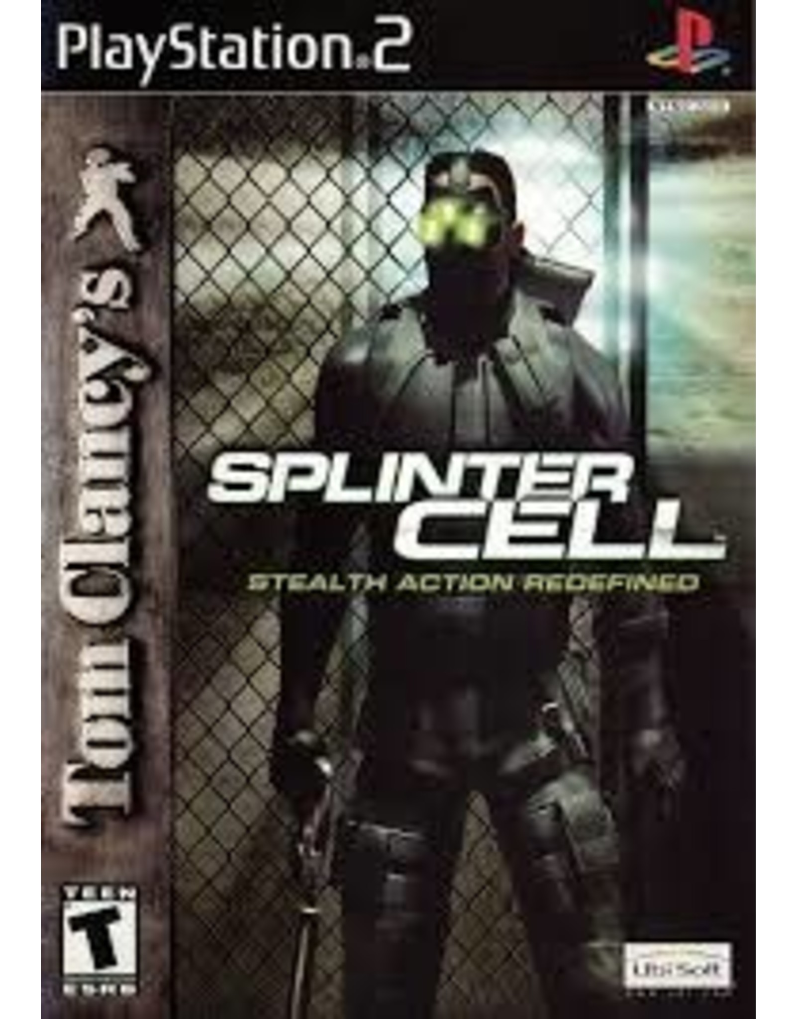 Playstation 2 Splinter Cell (CiB, Water Damaged Sleeve)