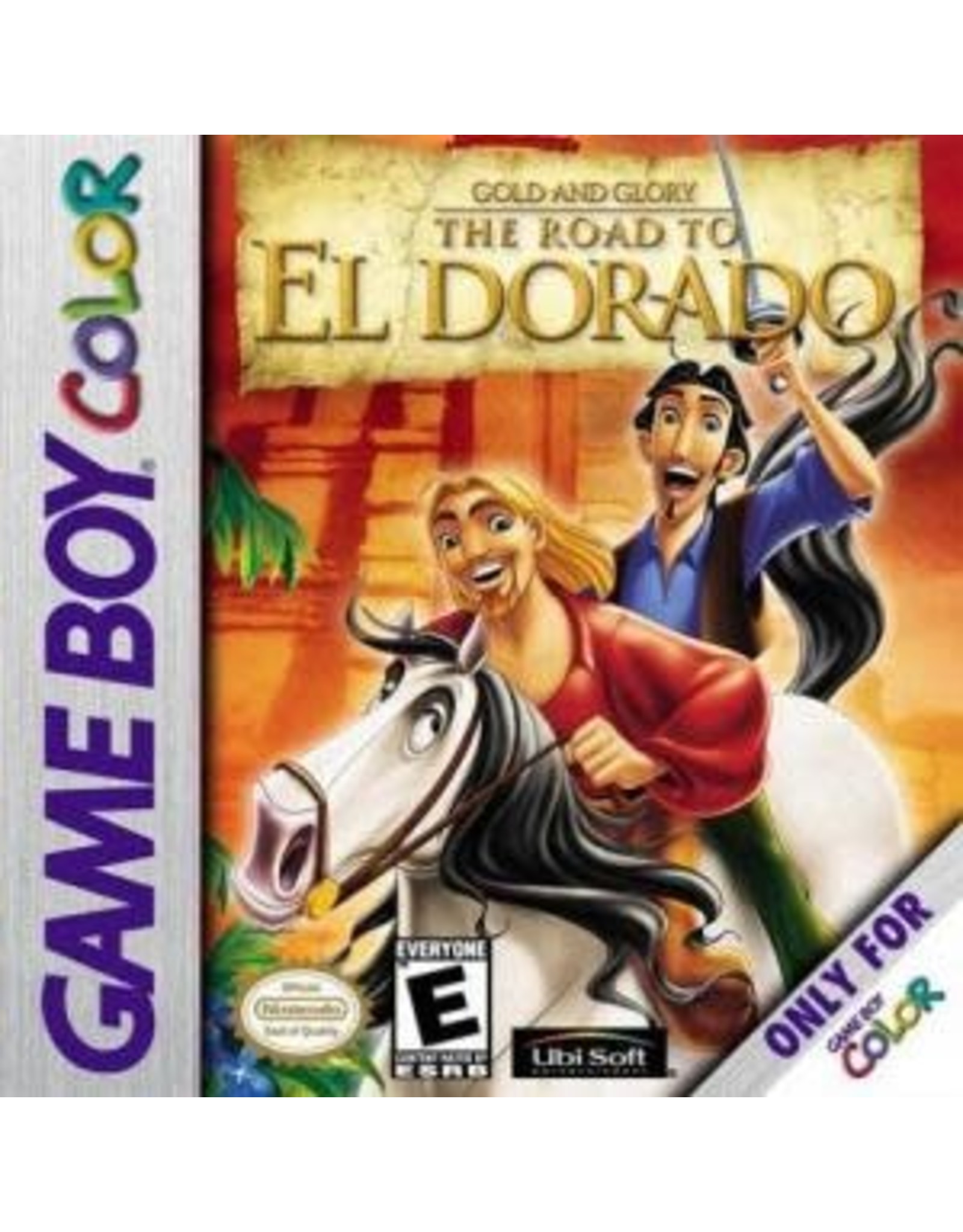 Game Boy Color Road to El Dorado (Cart Only)