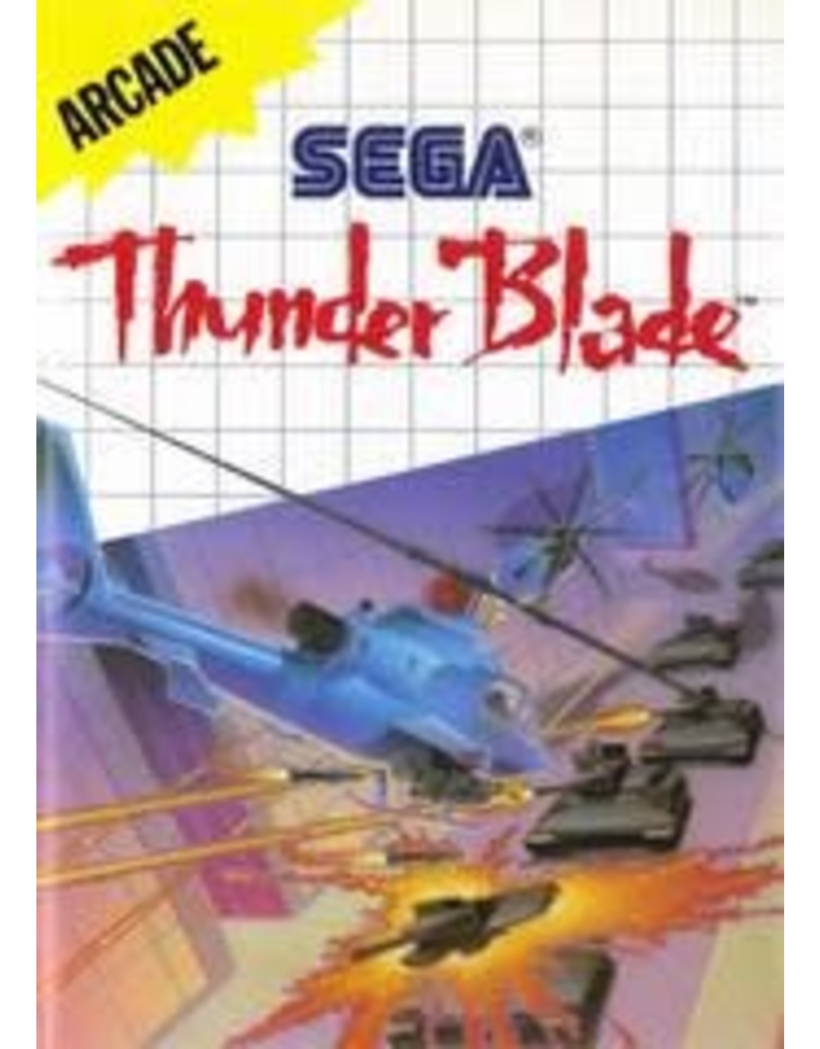 Sega Master System Thunder Blade (Cart Only)