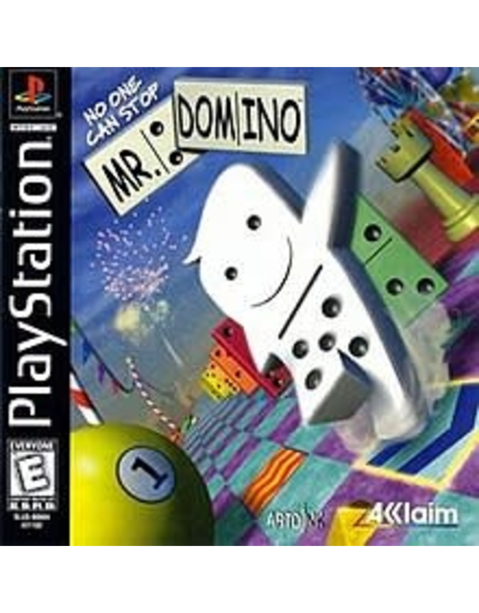 Playstation No One Can Stop Mr. Domino (No Manual)