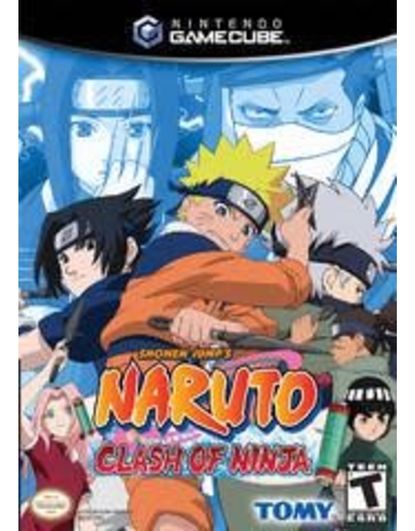 Gamecube Naruto Clash of Ninja (No Manual, Sticker on Sleeve)