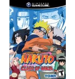 Gamecube Naruto Clash of Ninja (No Manual, Sticker on Sleeve)