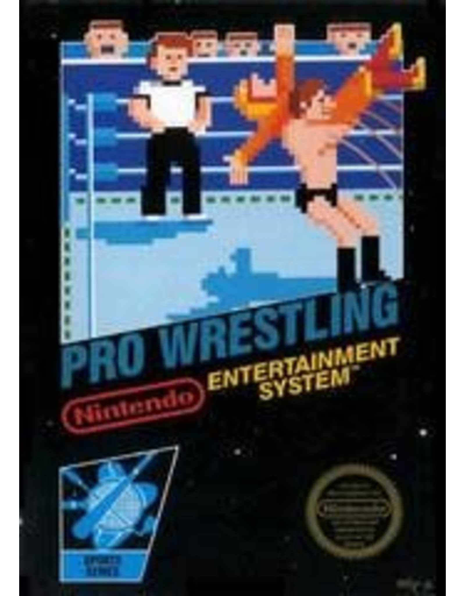 NES Pro Wrestling (Damaged Box, No Manual)