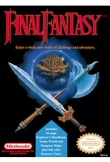 NES Final Fantasy with Chart/Maps (Used, Cosmetic Damage)