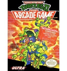NES Teenage Mutant Ninja Turtles II (Badly Damaged Box, No Manual)