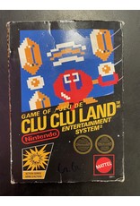 NES Clu Clu Land [5-Screw] (Canadian, CiB, Damaged Box and Manual)