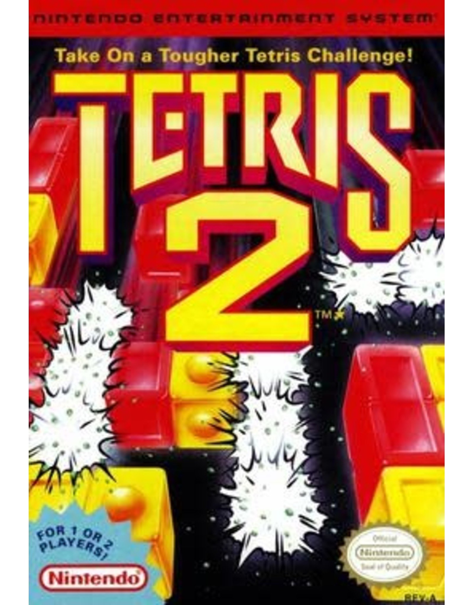 NES Tetris 2 (Damaged Box, No Manual) - Video Game Trader