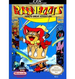 NES Puss N' Boots: Pero's Great Adventure (Badly Damaged Box, No Manual)