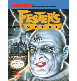 NES Fester's Quest (CiB, Badly Damaged Box, Damaged Manual)