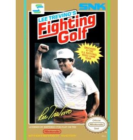 NES Lee Trevino's Fighting Golf (CiB, Damaged Manual, No Styrofoam Insert)
