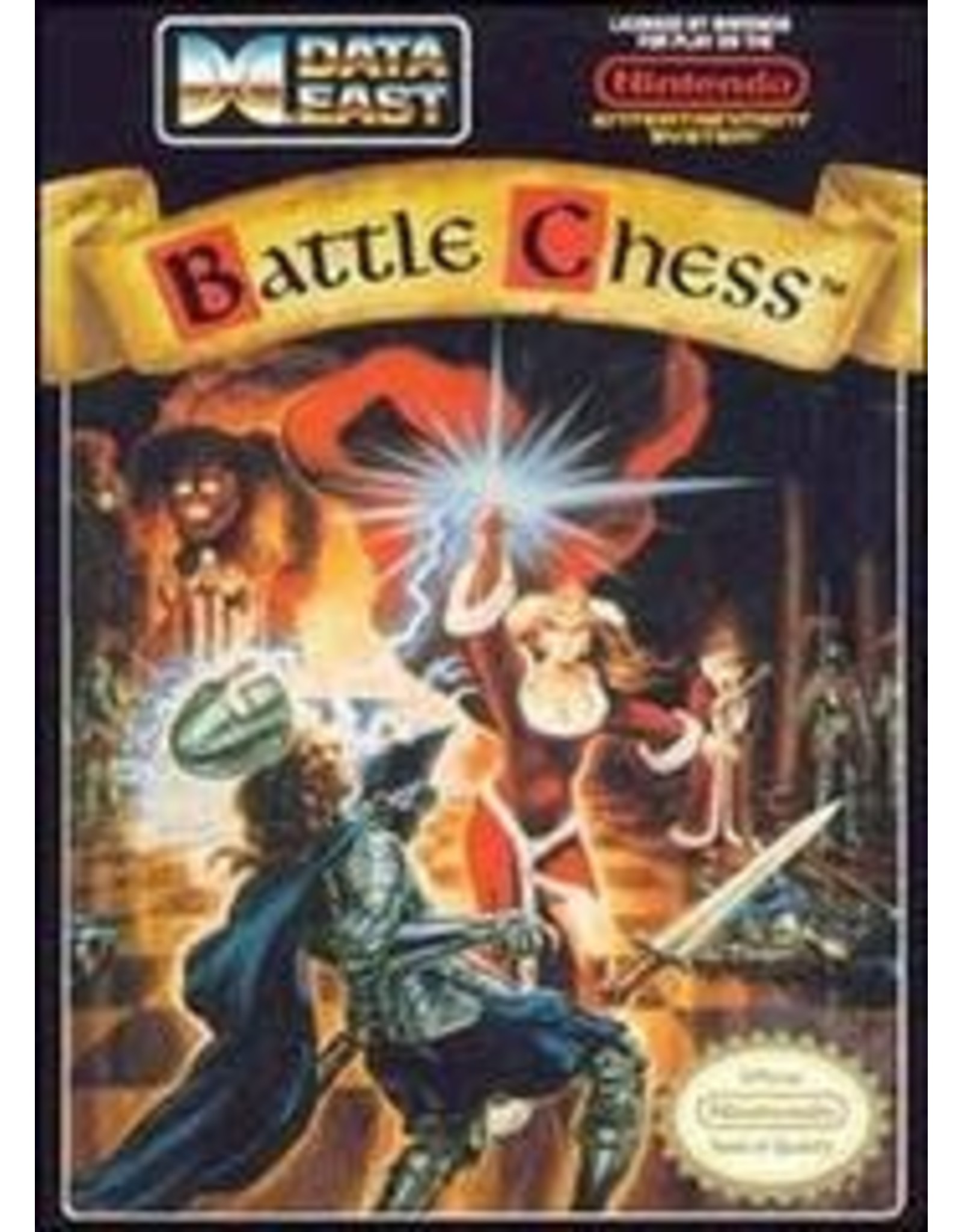 NES Battle Chess (CiB, Damaged Box)