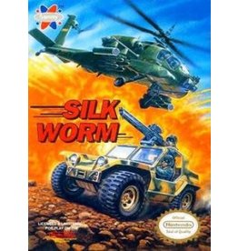 NES Silk Worm (Damaged Box and Cart, No Manual)