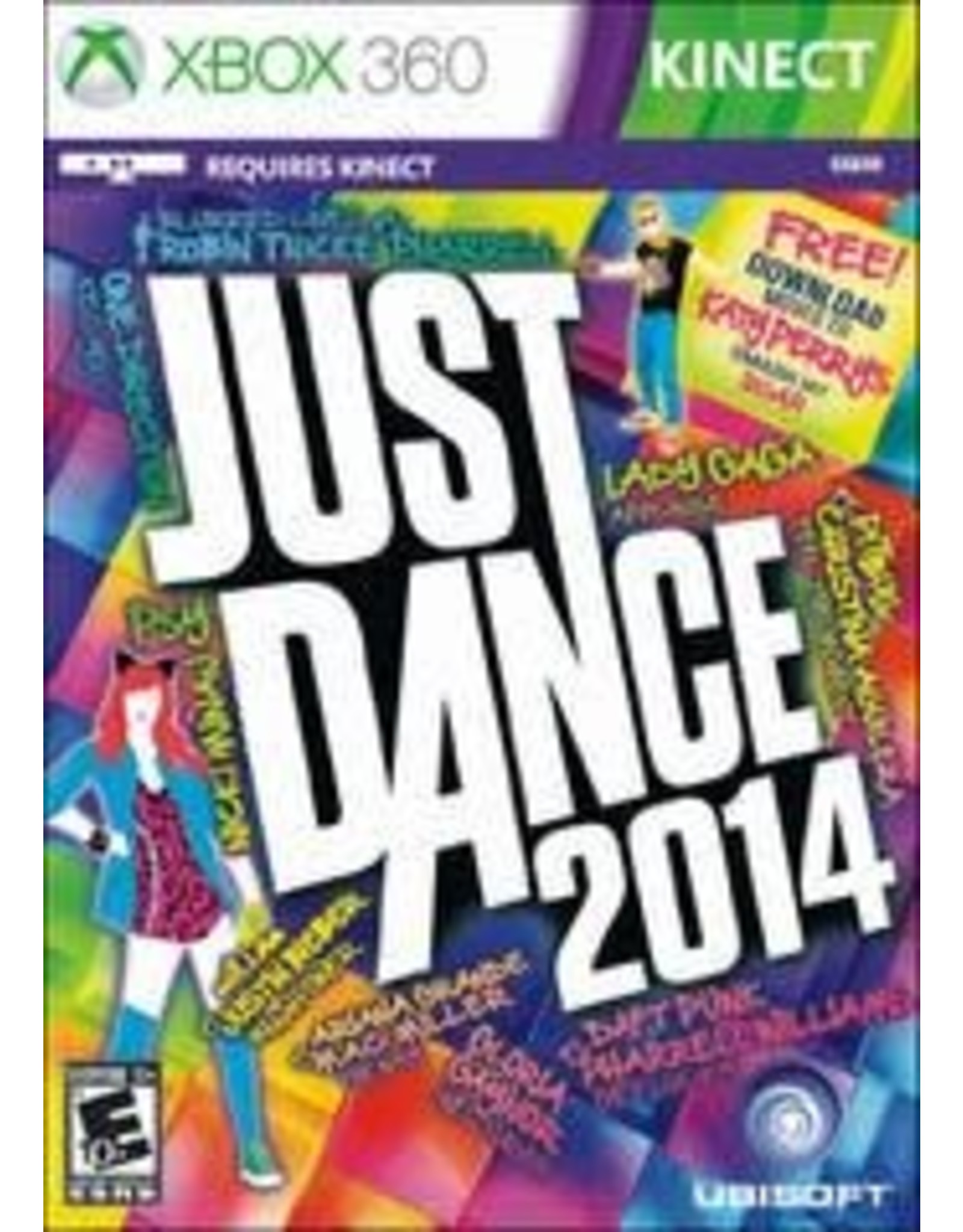 Xbox 360 Just Dance 2014 (No Manual)
