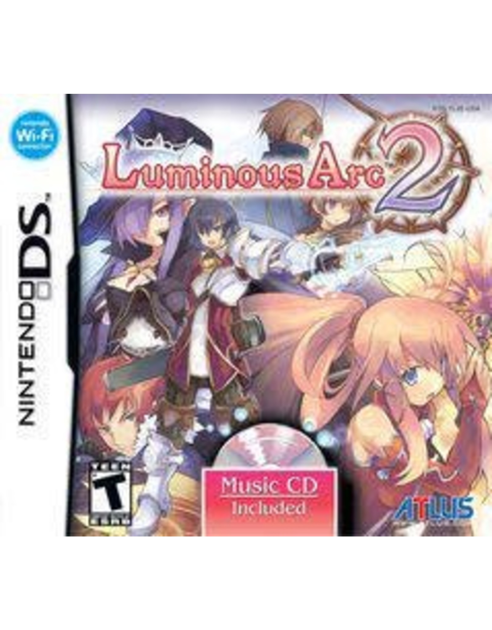 Nintendo DS Luminous Arc 2 (CiB, No Music CD)