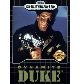 Sega Genesis Dynamite Duke (Cart Only, Damaged Label)