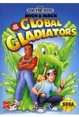 Sega Genesis Mick and Mack Global Gladiators (CiB, Damaged Manual)