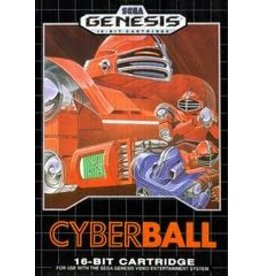 Sega Genesis Cyberball (CiB, Damaged Manual, Damaged Case)