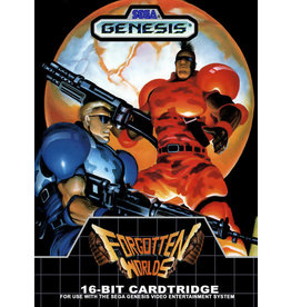 Sega Genesis Forgotten Worlds (CiB, Damaged Manual)