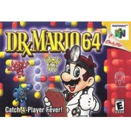 Nintendo 64 Dr. Mario 64 (Cart Only, Damaged Label)