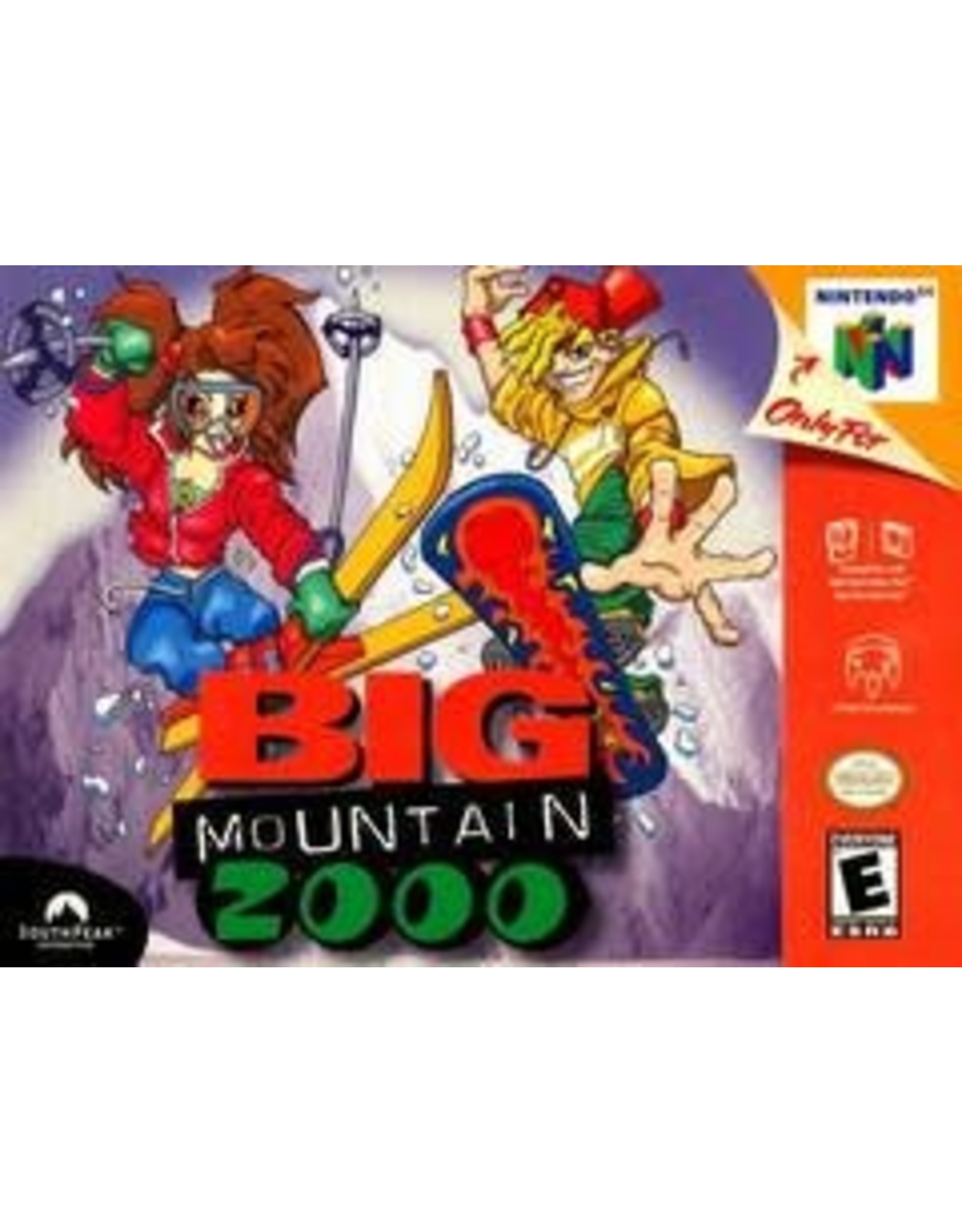 Nintendo 64 Big Mountain 2000 (Cart Only, Damaged Back Label)