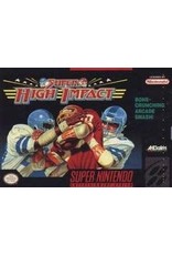Super Nintendo Super High Impact (Cart Only, Writing on Cart)
