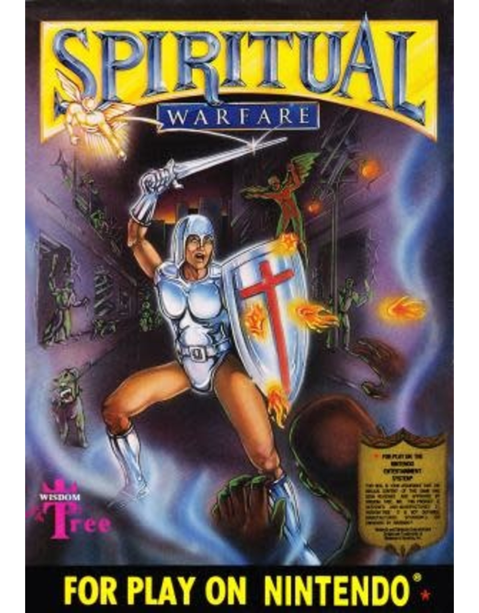 NES Spiritual Warfare (Cart Only)