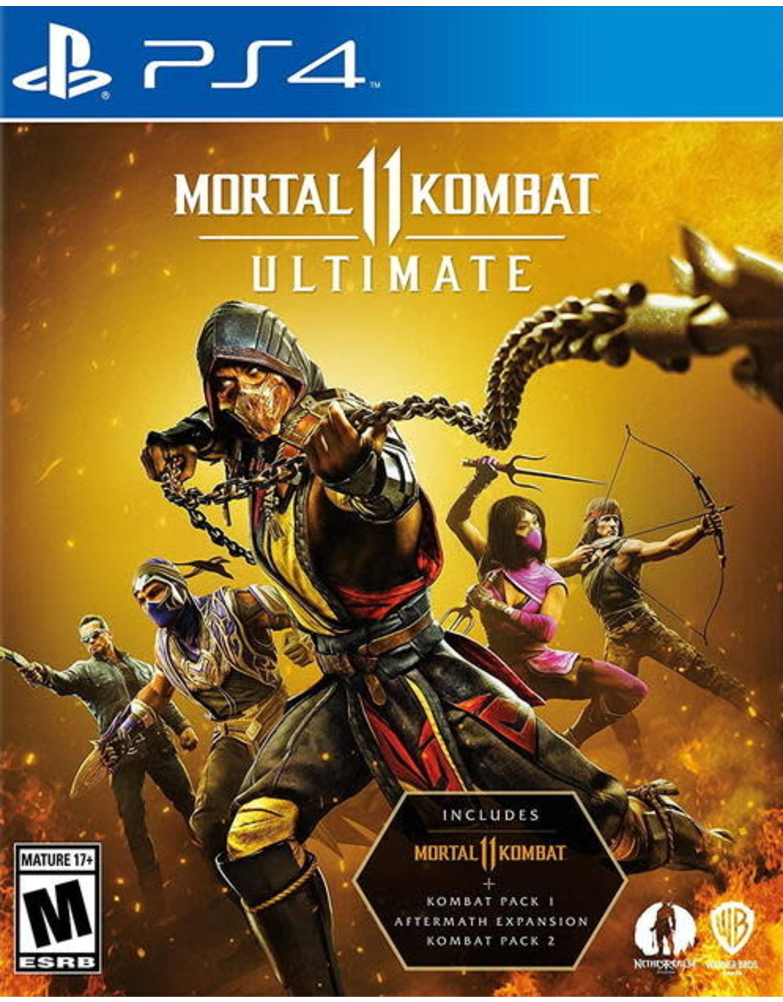 Playstation 4 Mortal Kombat 11 Ultimate (CiB, No DLC)
