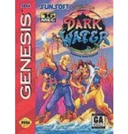 Sega Genesis Pirates of Dark Water (CiB, Damaged Manual)