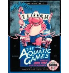 Sega Genesis Aquatic Games Starring James Pond (Boxed, No Manual)