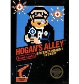 NES Hogan's Alley (CiB, 5 Screw, Damaged Box and Manual)