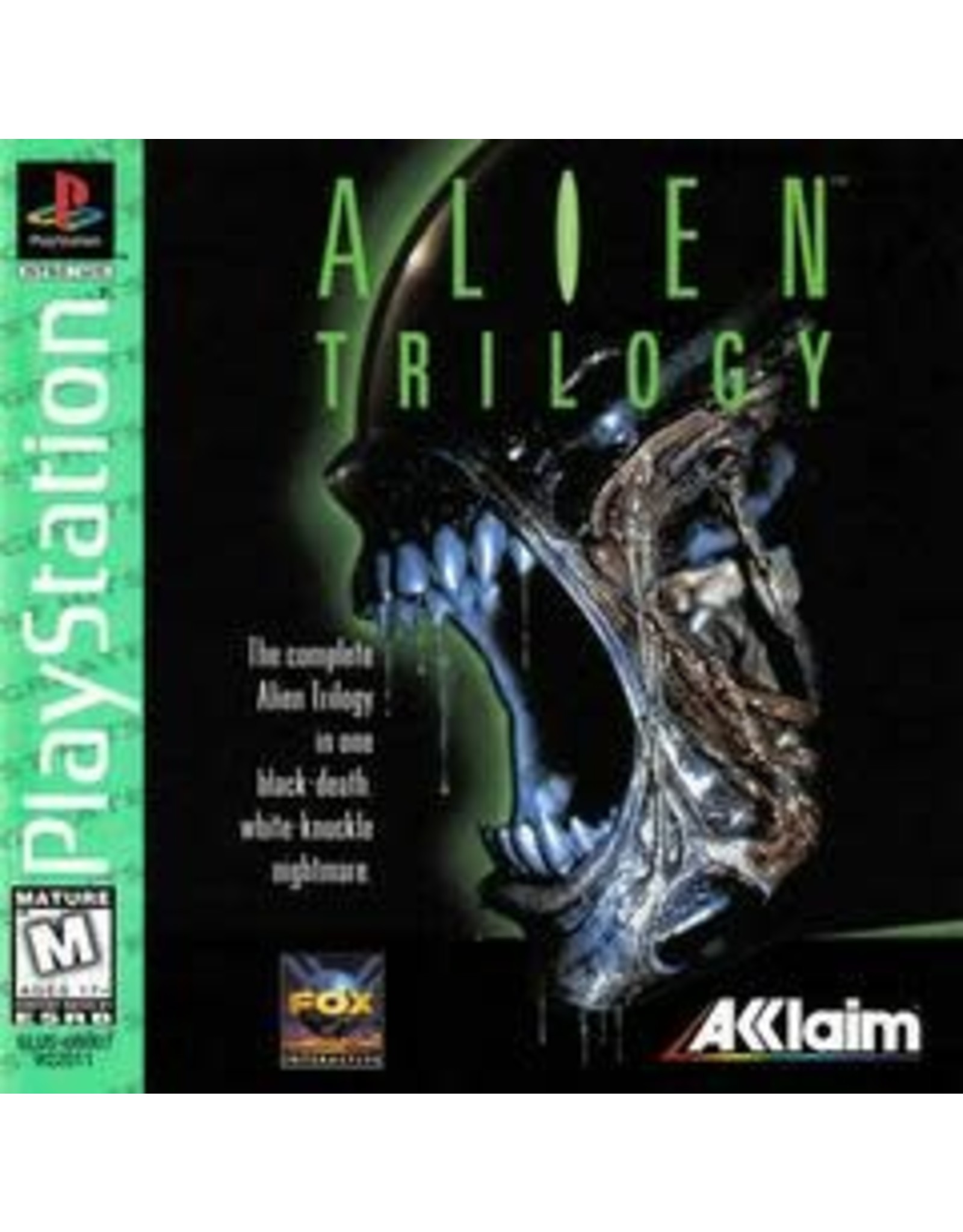 Playstation Alien Trilogy (Greatest Hits, CiB)