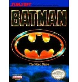 NES Batman The Video Game (CiB, Damaged Manual, Heavily Damaged Box, Missing Styrofoam Insert)