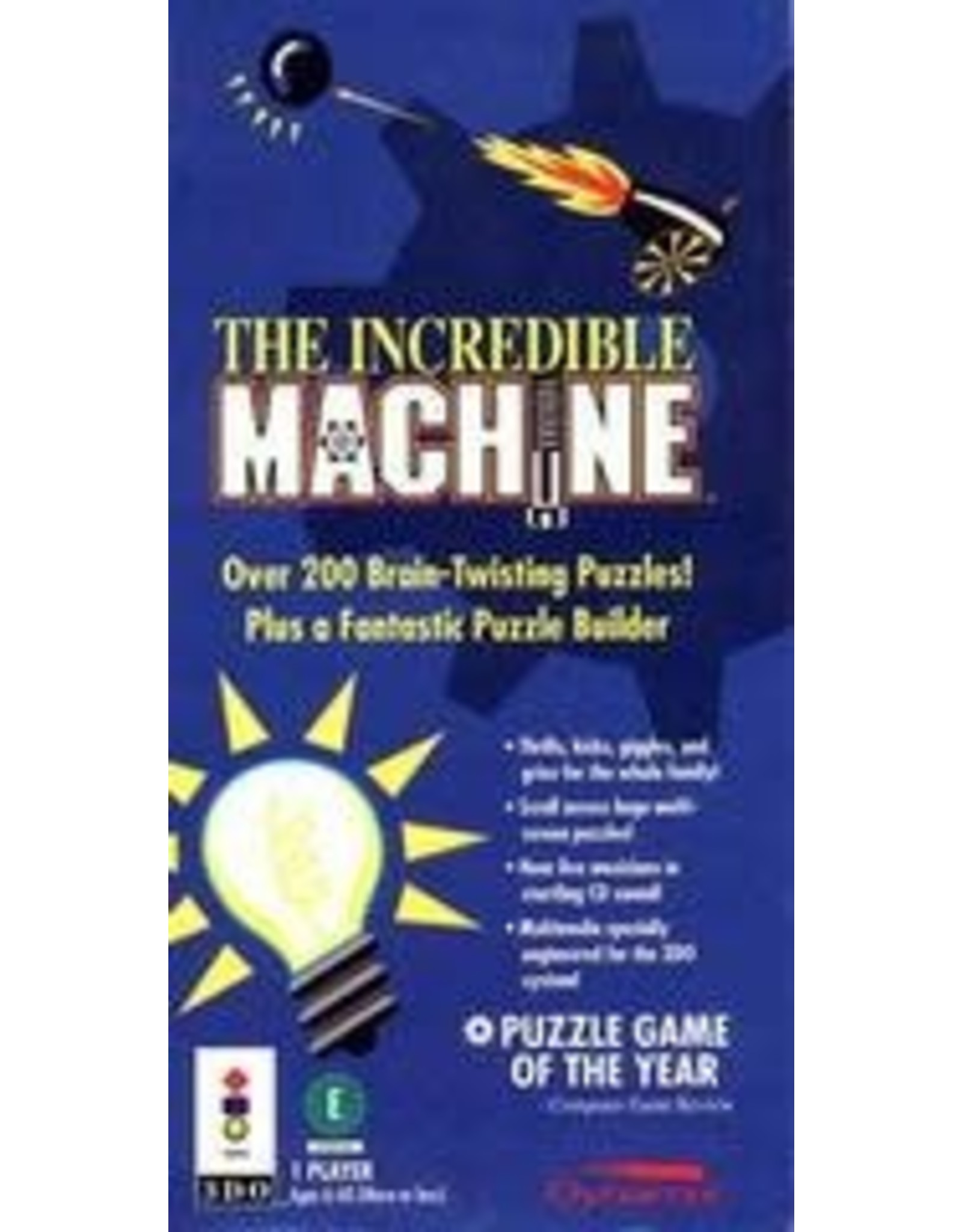 Panasonic 3DO Incredible Machine, The (CiB, Lightly Damaged Box)