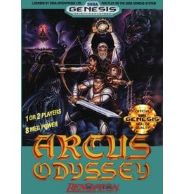 Sega Genesis Arcus Odyssey (Boxed, No Manual, Damaged Sleeve)