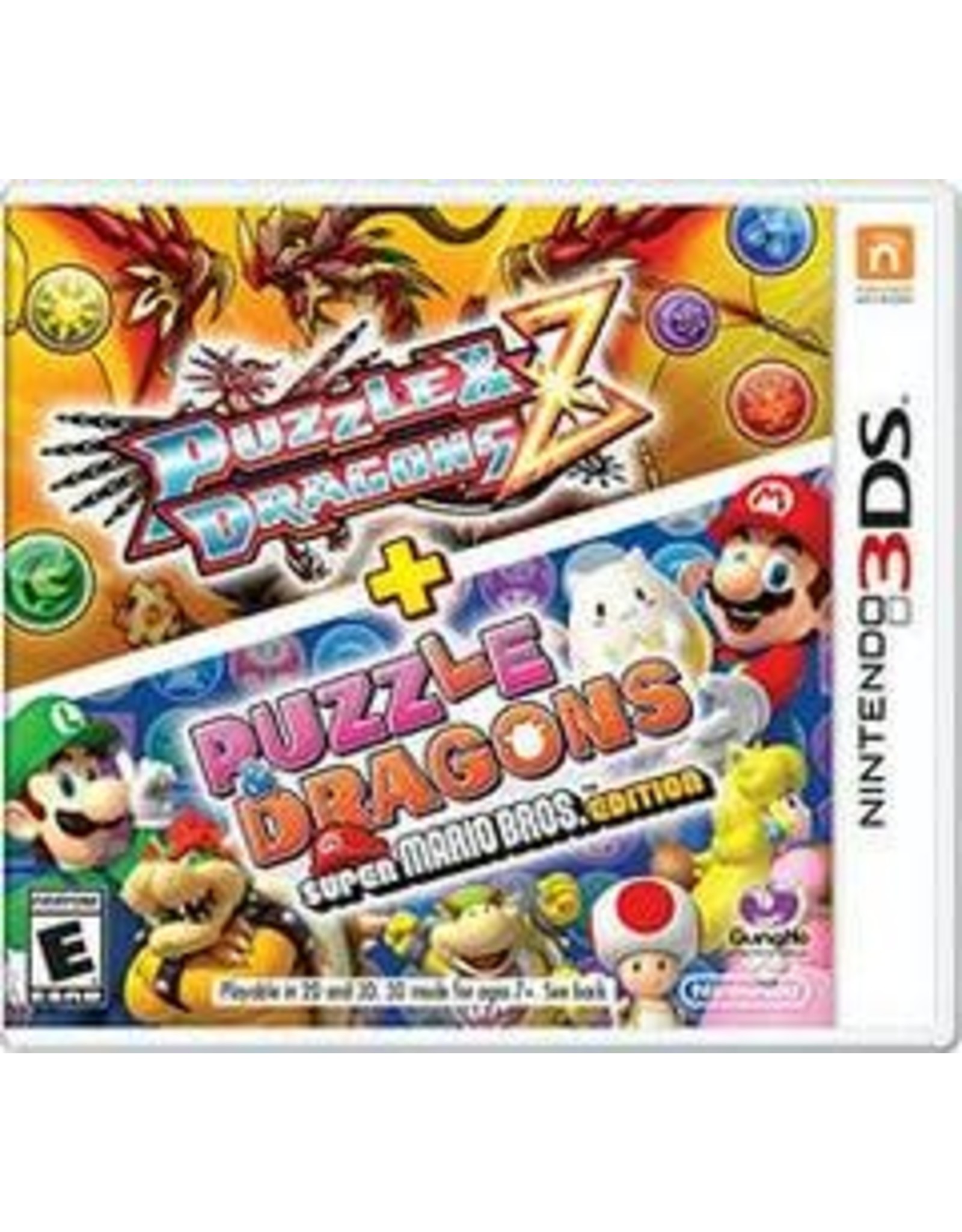 Nintendo 3DS Puzzle & Dragons Z + Puzzle & Dragons: Super Mario Bros. Edition (CiB)