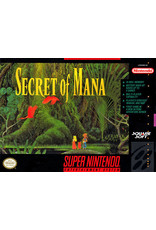 Super Nintendo Secret of Mana (Minor Damaged Box, No Manual or Maps)