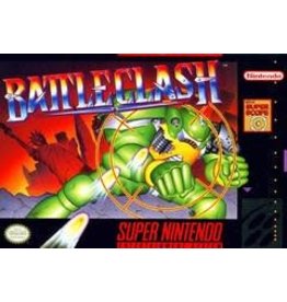 Super Nintendo Battle Clash (Cart Only, Damaged Label and Cart)