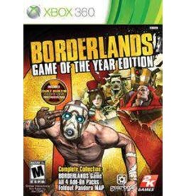 Xbox 360 Borderlands Game of the Year Edition (CiB, No Map)