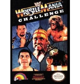NES WWF Wrestlemania Challenge (CiB, Damaged Box, Lightly Damaged Manual, No Styrofoam Insert)