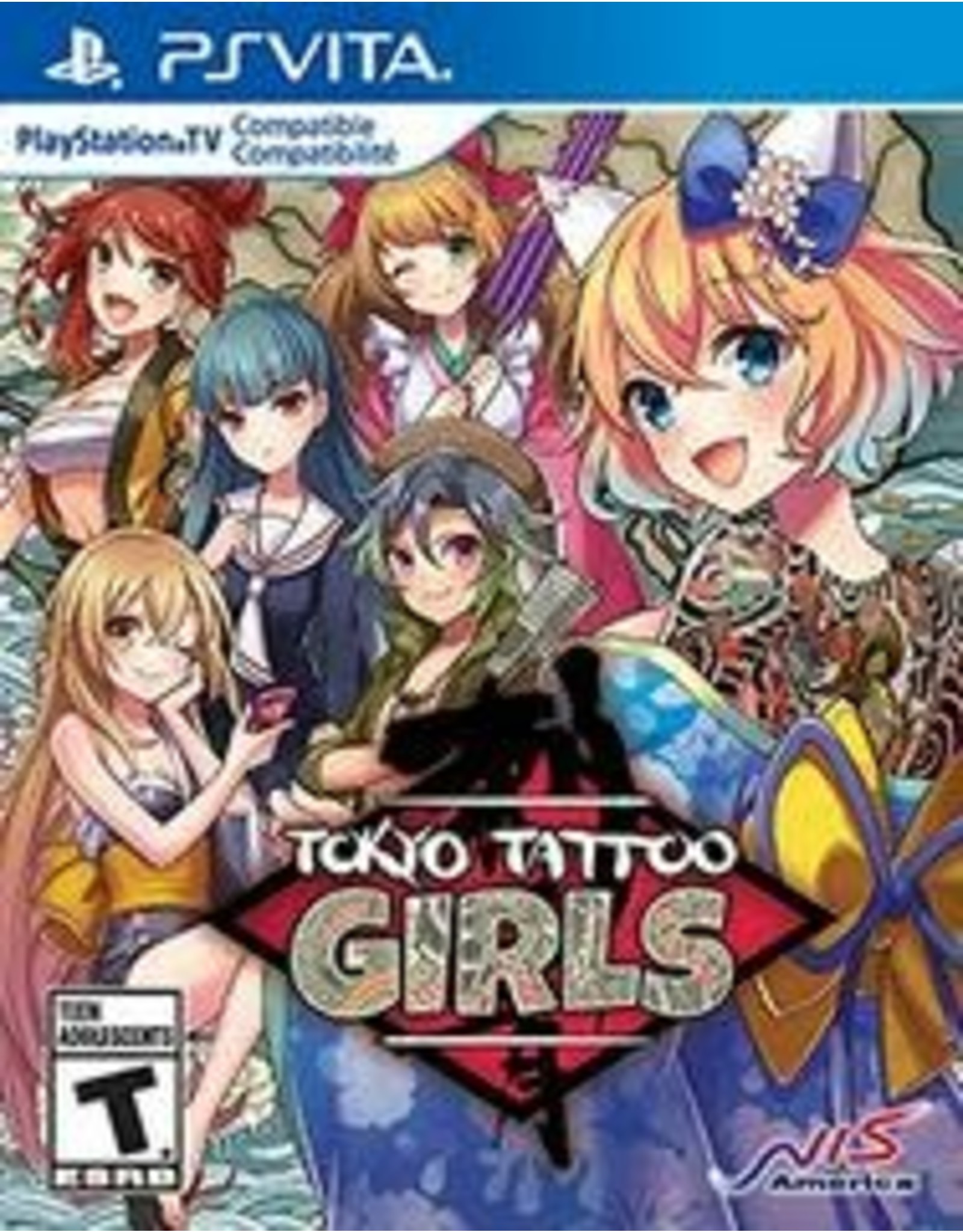 Playstation Vita Tokyo Tattoo Girls (Brand New)