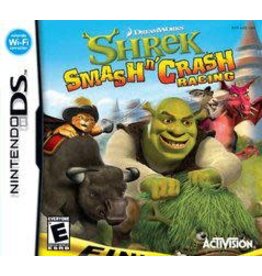 Nintendo DS Shrek Smash and Crash Racing (CiB, Damaged Sleeve)