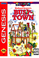 Sega Genesis Richard Scarry's BusyTown (Cart Only, Lightly Damaged Label)