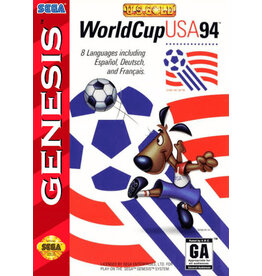Sega Genesis World Cup USA 94 (Cart Only, Damaged Label)
