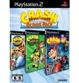 Playstation 2 Crash Bandicoot Action Pack (Brand New, Factory Sealed)