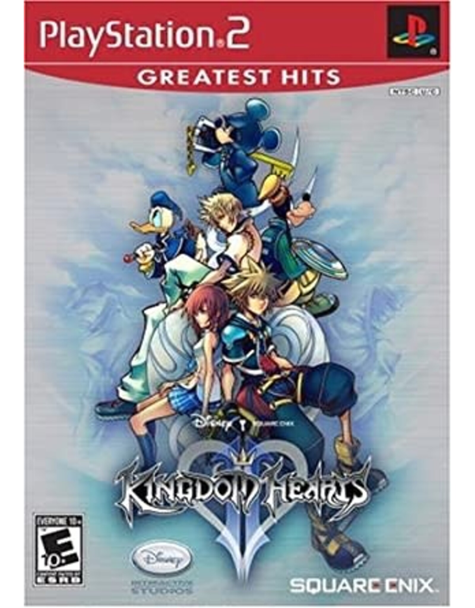 Playstation 2 Kingdom Hearts II (Greatest Hits, Brand New)