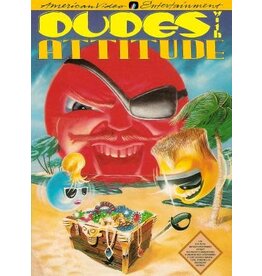 NES Dudes with Attitude (Cart Only, Damaged Label)