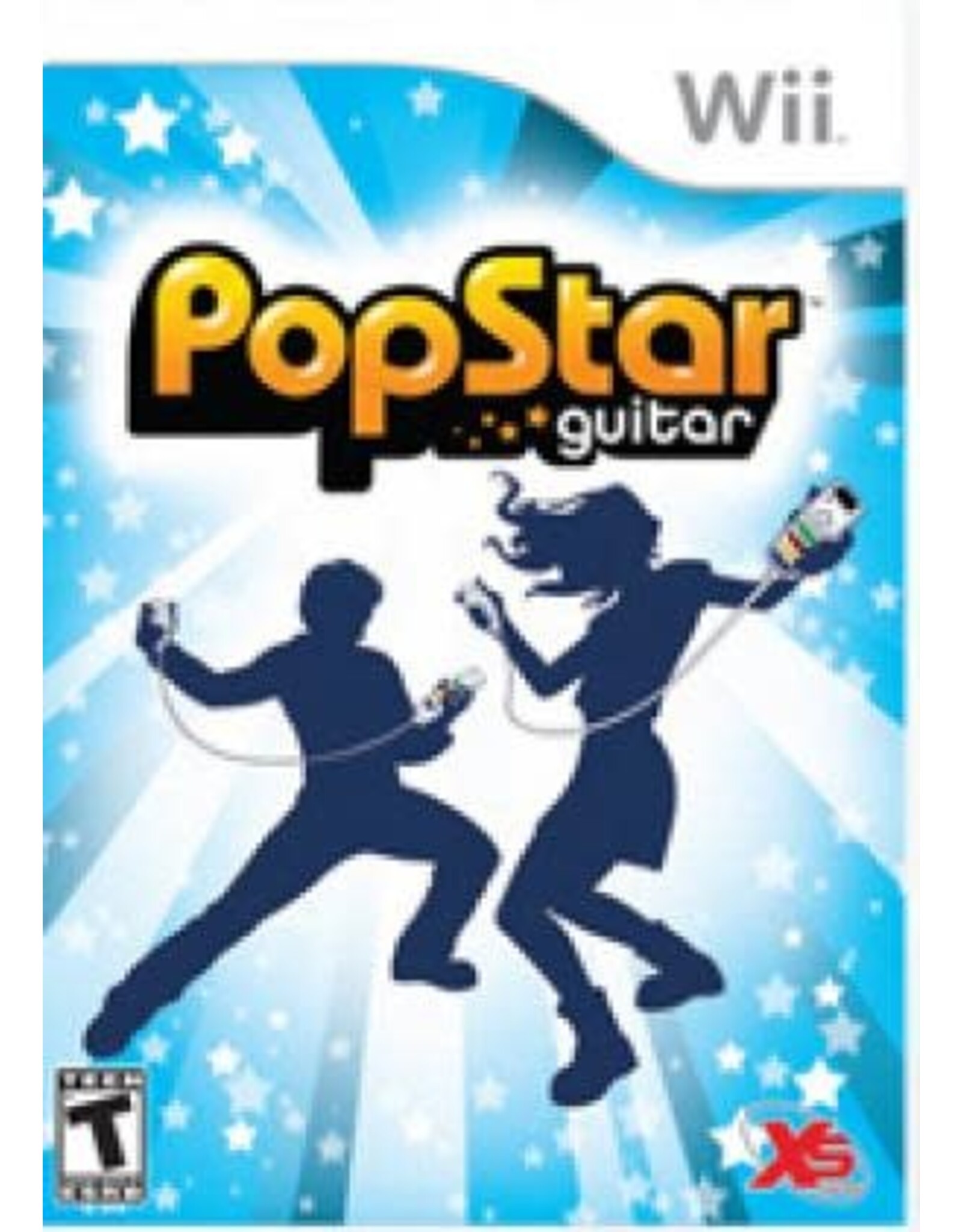 Wii PopStar Guitar (CiB, No Controller Attatchments)