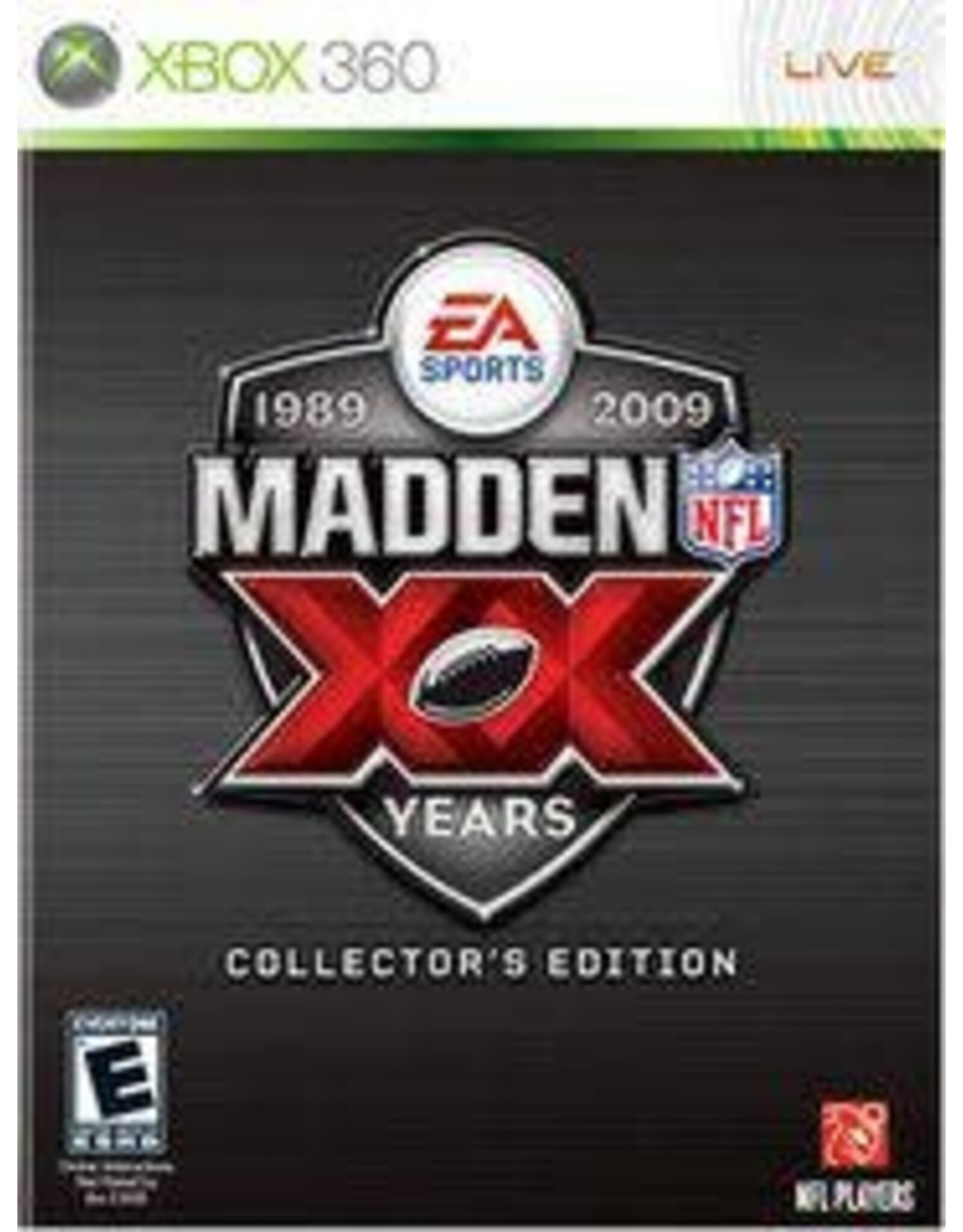 Xbox 360 Madden 2009 20th Anniversary Edition (CiB, No Slipcover)