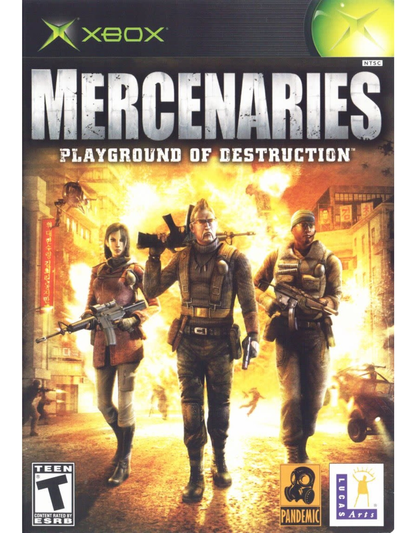 Xbox Mercenaries (Used)
